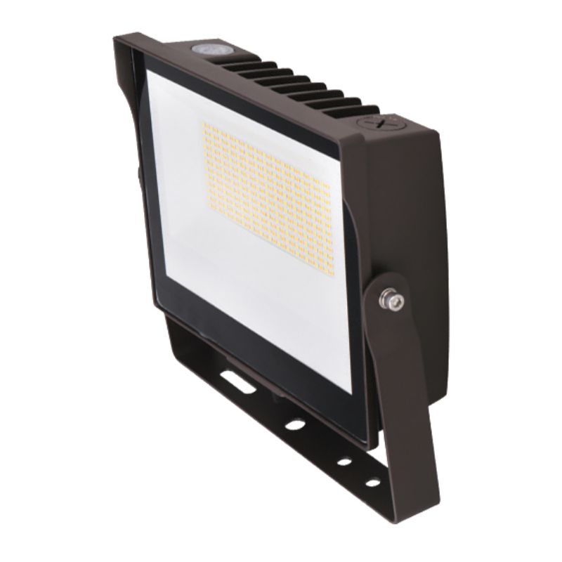 Wattage Adjustable 35/60/80W and 3000K/4000K/5000K CCT Tunable LED Flood Light with U-bracket Mount - Eco LED Lightings 