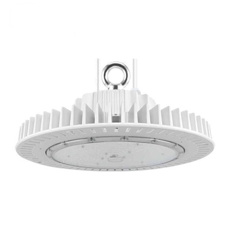 150W LED UFO High Bay Light: 5000K, 21000 Lumens, Dimmable, IP65 Rated, Wide Beam Angle, UL/DLC Premium, Perfect for Industrial Spaces - Eco LED Lightings 