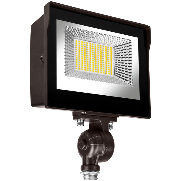 wattage tunable 15W/20W/35W CCT Changeable 3000K/4000K/5000K LED Flood Light Knucle Mount - Eco LED Lightings 