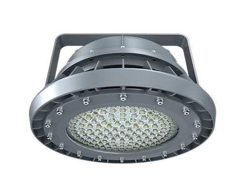 LED Explosion-Proof Flood Light - 100 Watt LED Explosion Proof Round High Bay Light, B Series, 13500K- Non Dimmable, 5600LM, AC100-277V - Eco LED Lightings 